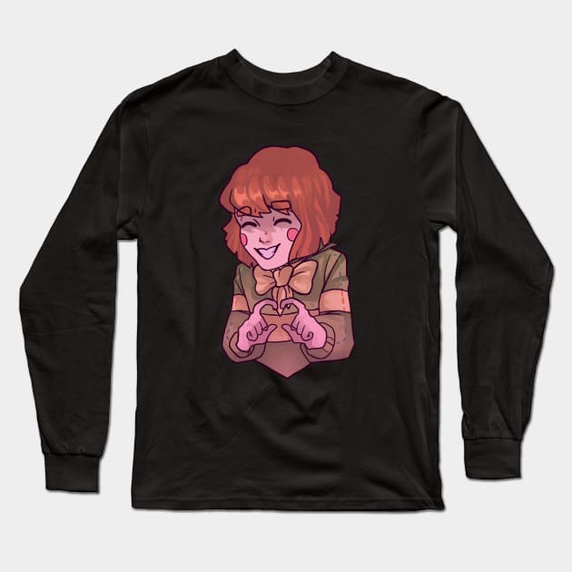 Yandere Girl Chara Long Sleeve T-Shirt by WiliamGlowing